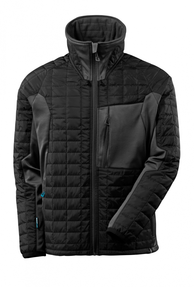 MASCOT-Workwear, Kälte-Schutz, Thermojacke, mit CLIMASCOT-Workwear, ®, 240 g/m², schwarz/dunkelanthrazit