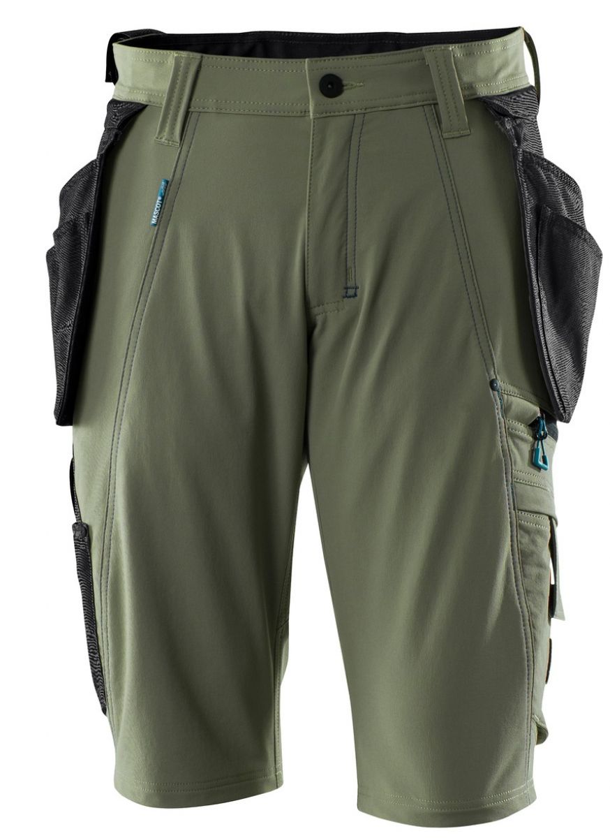 MASCOT-Workwear, Shorts, 250 g/m², moosgrün