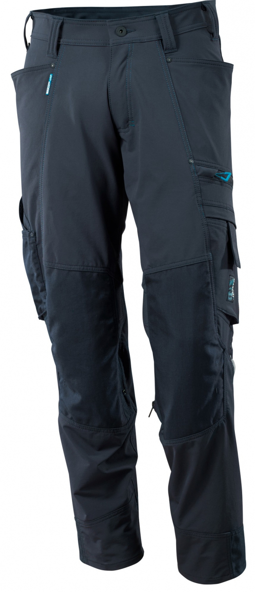 MASCOT-Workwear, Arbeitshose, Lg. 76 cm, 240 g/m², schwarzblau