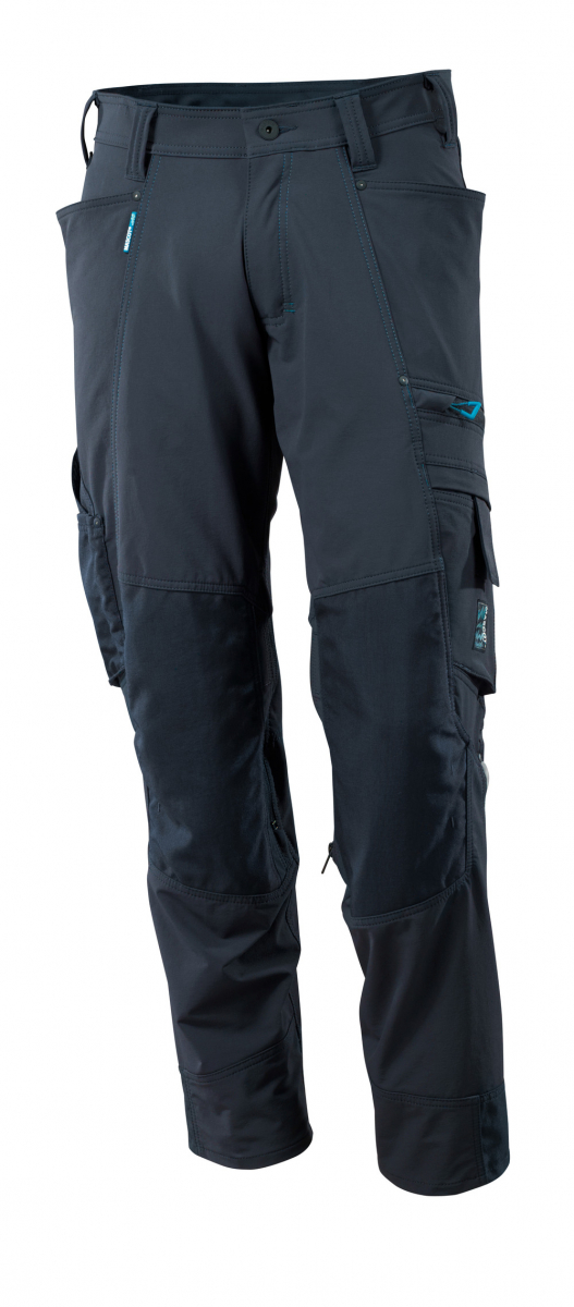 MASCOT-Workwear, Arbeitshose, Lg. 82 cm, 240 g/m², schwarzblau