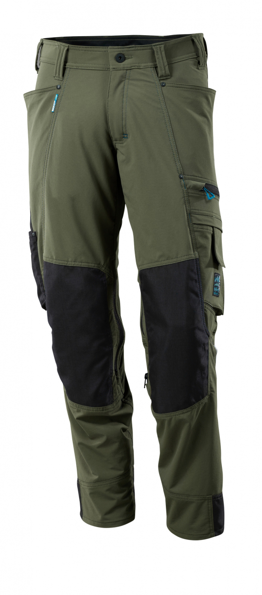 MASCOT-Workwear, Arbeitshose, Lg. 82 cm, 240 g/m², moosgrün