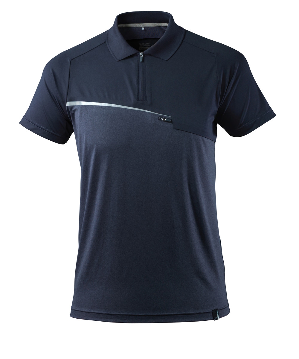 MASCOT-Worker-Shirts, Polo-Shirt, 160 g/m, schwarzblau