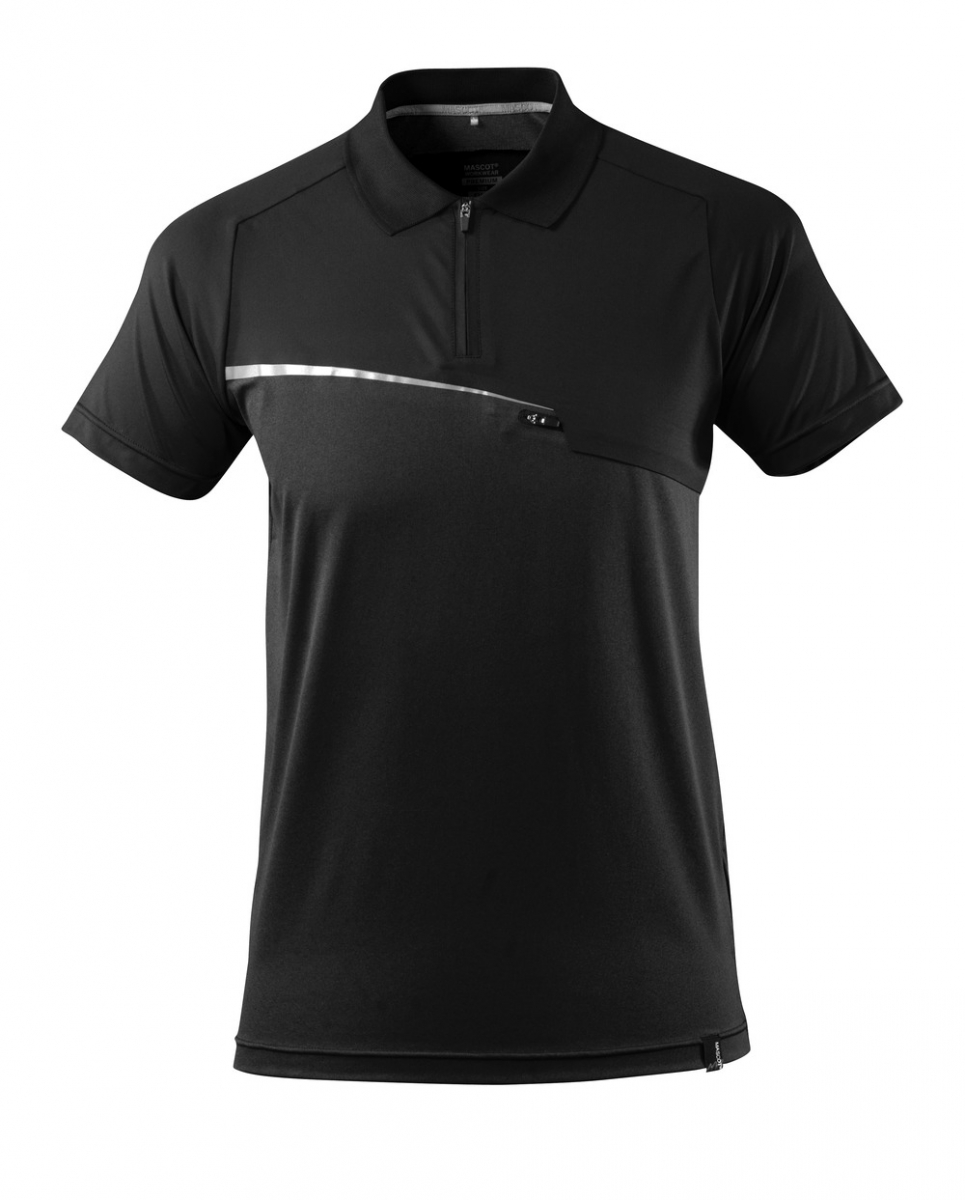 MASCOT-Worker-Shirts, Polo-Shirt, 160 g/m², schwarz