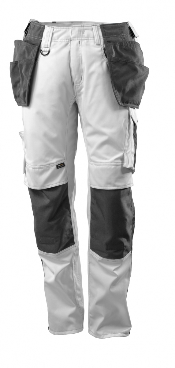 MASCOT-Workwear, Arbeitshose, Lg. 82 cm, 270 g/m², weiß/dunkelanthrazit