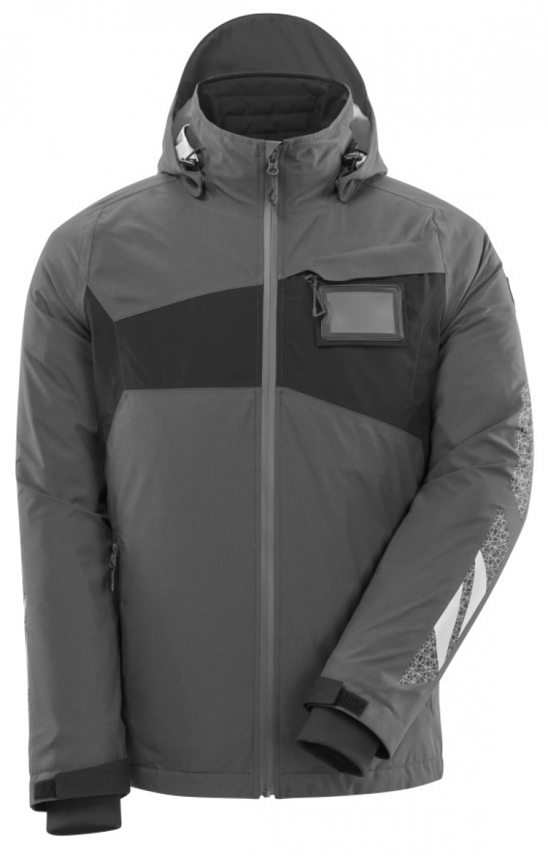 MASCOT-Workwear, Kälteschutz, Hard Shell Jacke, 115, g/m², dunkelanthrazit/schwarz
