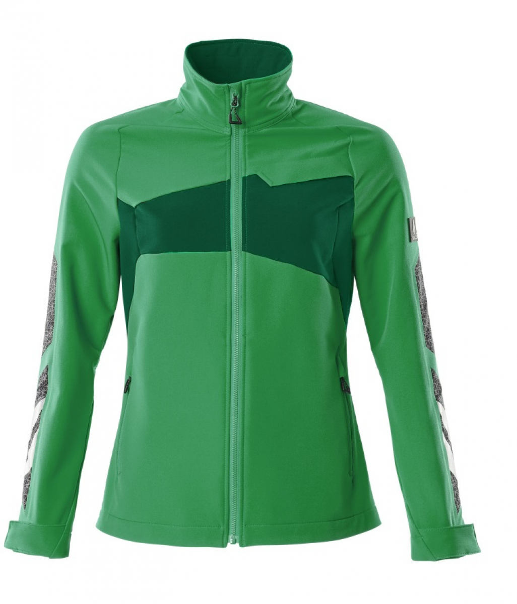 MASCOT-Workwear, Kälteschutz, Damen-Softshell-Arbeitsjacke, 260 g/m², grasgrün/grün