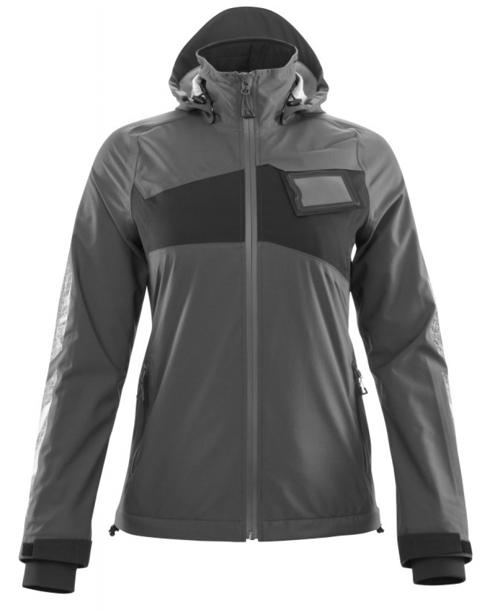 MASCOT-Workwear, Kälteschutz, Damen Hard Shell Jacke, 115, g/m², dunkelanthrazit/schwarz