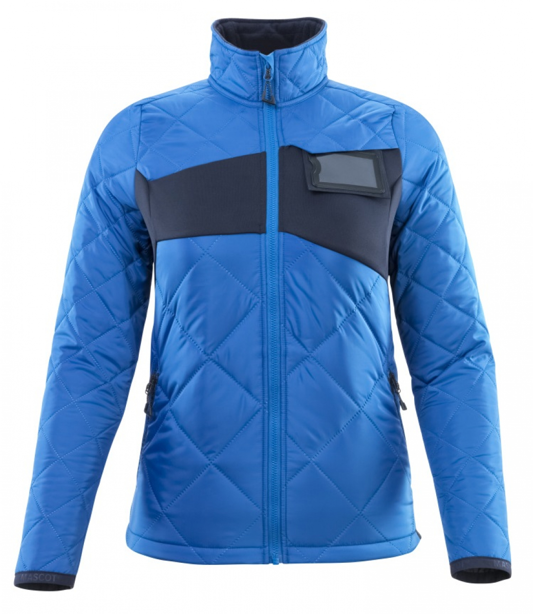 MASCOT-Workwear, Kälteschutz, Damen Winterjacke, 260 g/m², azurblau/schwarzblau