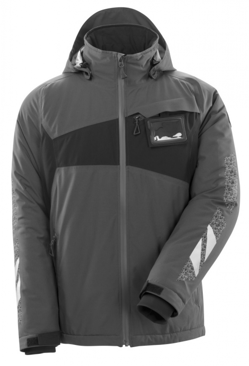 MASCOT-Workwear, Kälteschutz, Winterjacke, 115 g/m², dunkelanthrazit/schwarz