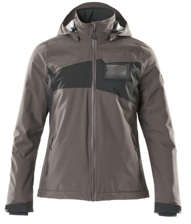 MASCOT-Damen Winterjacke, ACCELERATE, 115 g/m², dunkelanthrazit/schwarz