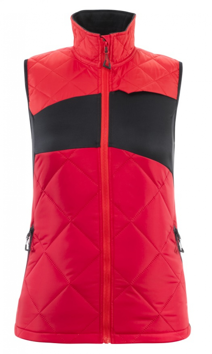MASCOT-Workwear, Kälteschutz, Damen Winterweste, 260 g/m², verkehrsrot/schwarz