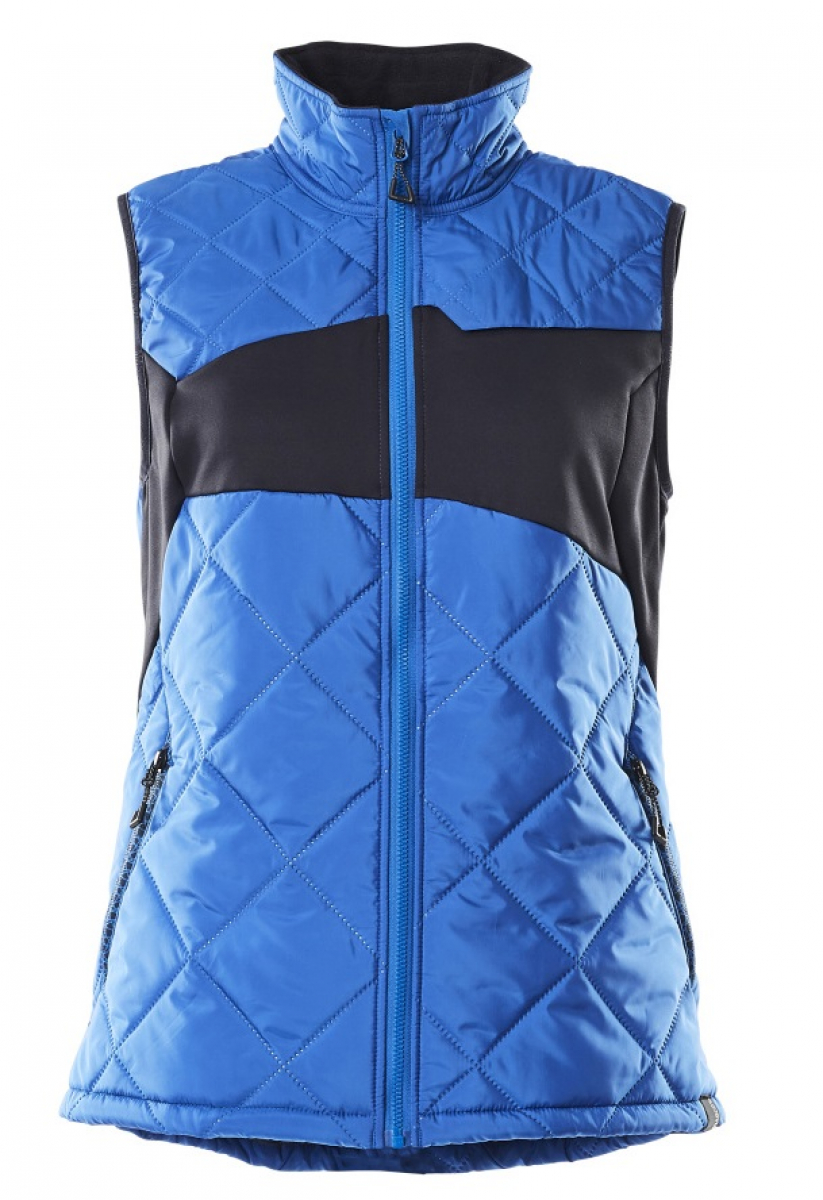 MASCOT-Workwear, Kälteschutz, Damen Winterweste, 260 g/m², azurblau/schwarzblau