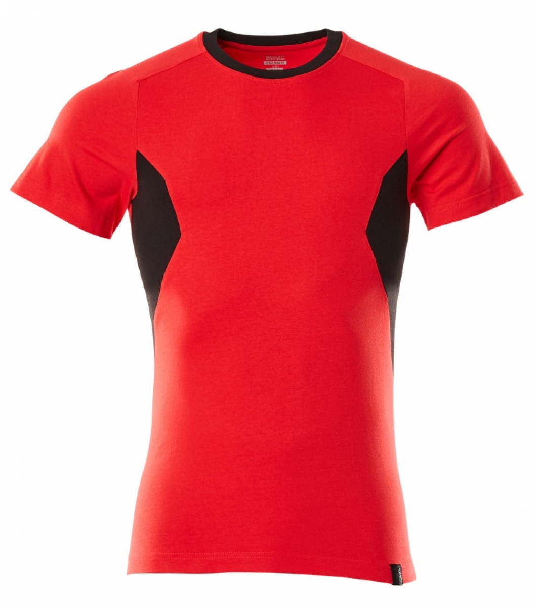MASCOT-Worker-Shirts, T-Shirt, 195 g/m², verkehrsrot/schwarz
