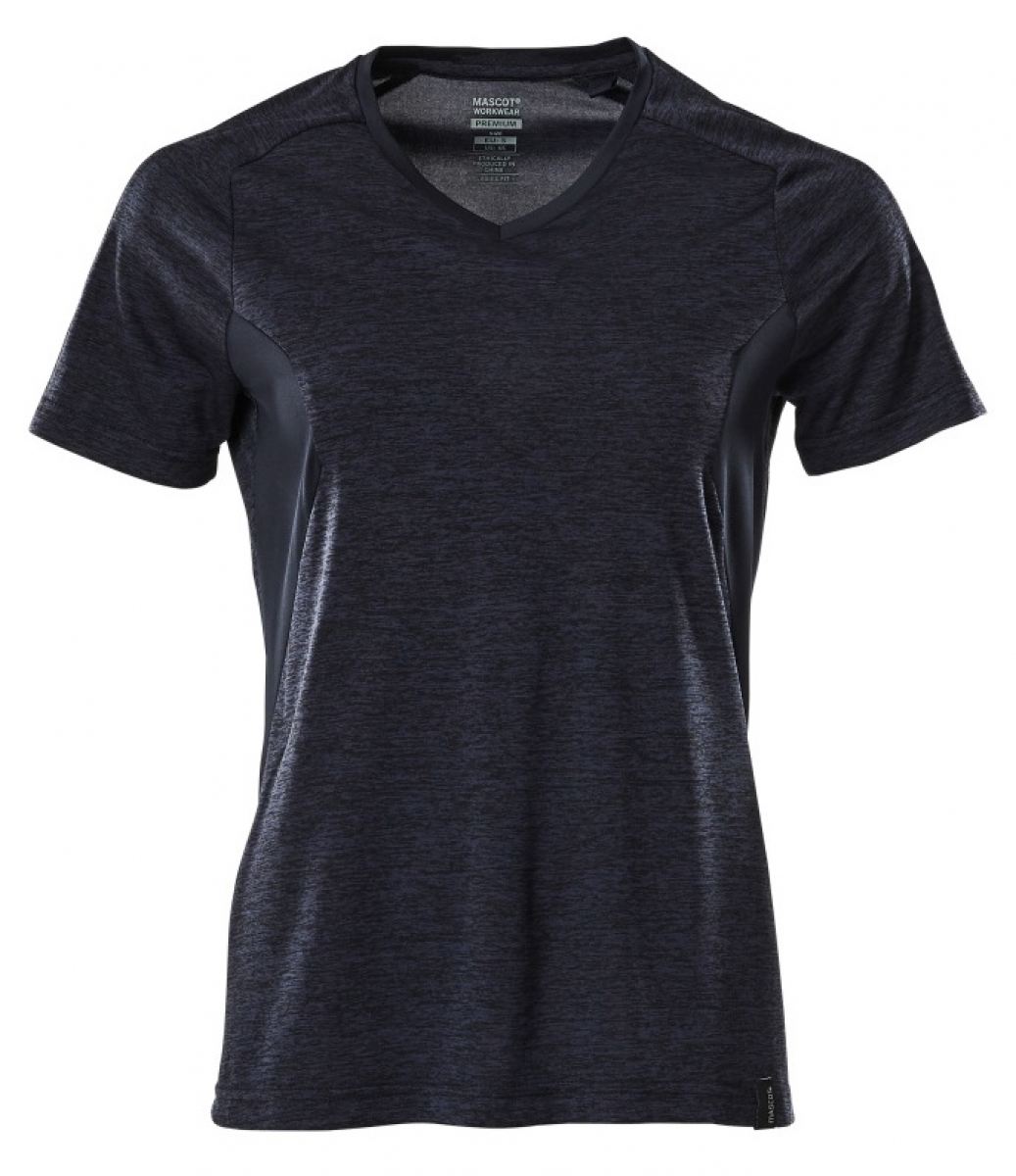 MASCOT-Worker-Shirts, Damen-T-Shirt, 150 g/m², schwarzblau