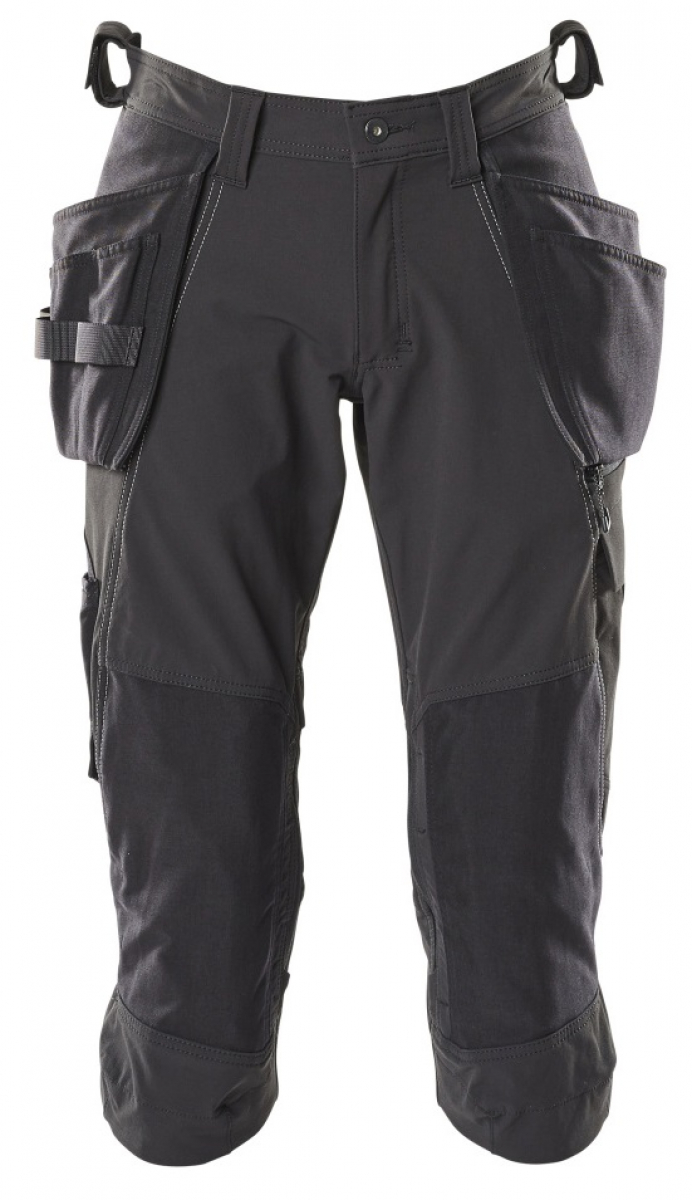 MASCOT-Workwear, Dreiviertel-Hose, 250 g/m², schwarz