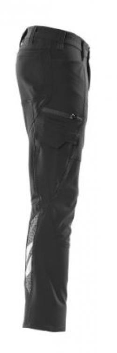 MASCOT® ACCELERATE, Hose mit Schenkeltaschen, Schwarz