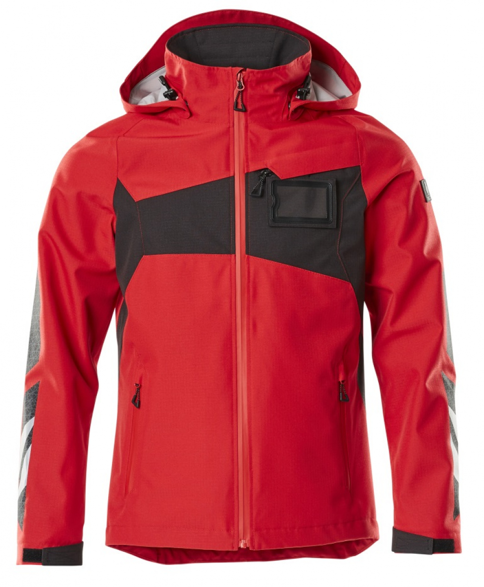 MASCOT-Workwear, Kälteschutz, Hard Shell Jacke, 210, g/m², verkehrsrot/schwarz