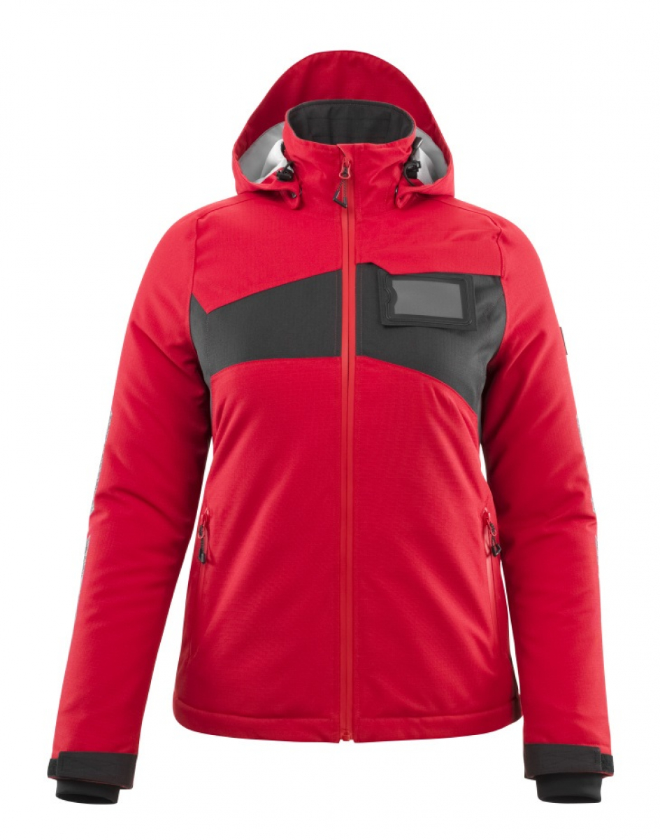 MASCOT-Workwear, Kälteschutz, Damen Winterjacke, 210 g/m², verkehrsrot/schwarz