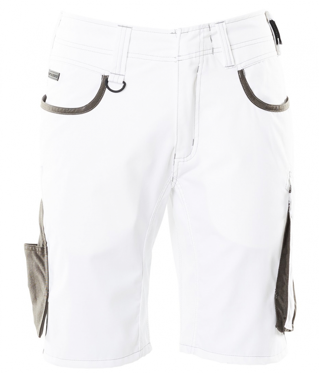 MASCOT-Workwear, Shorts, 205 g/m², weiß/dunkelanthrazit