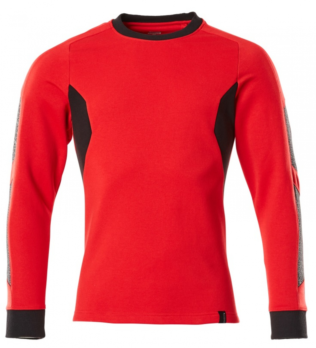 MASCOT-Worker-Shirts, Sweatshirt, 310 g/m², verkehrsrot/schwarz