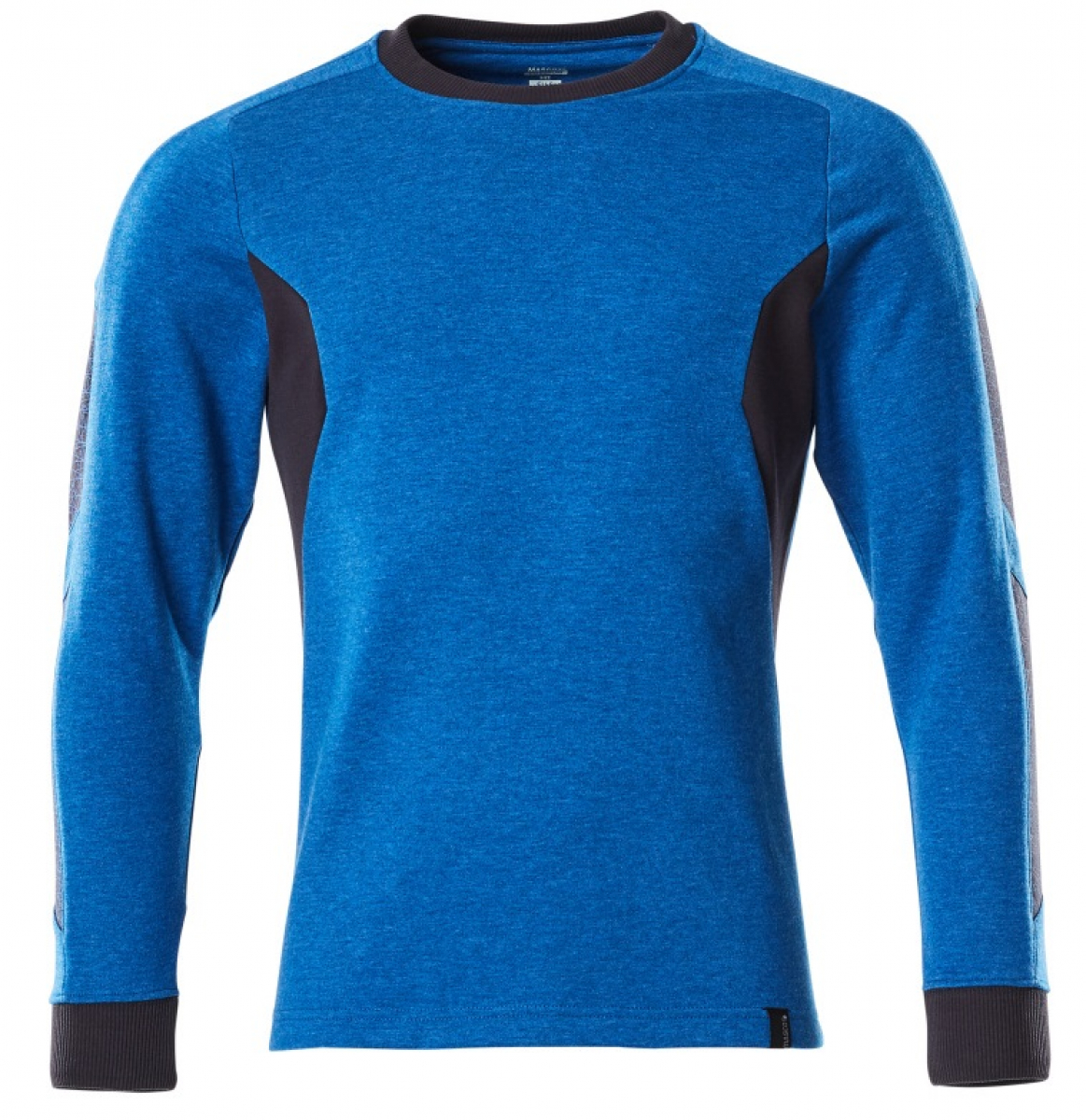 MASCOT-Worker-Shirts, Sweatshirt, 310 g/m², azurblau/schwarzblau