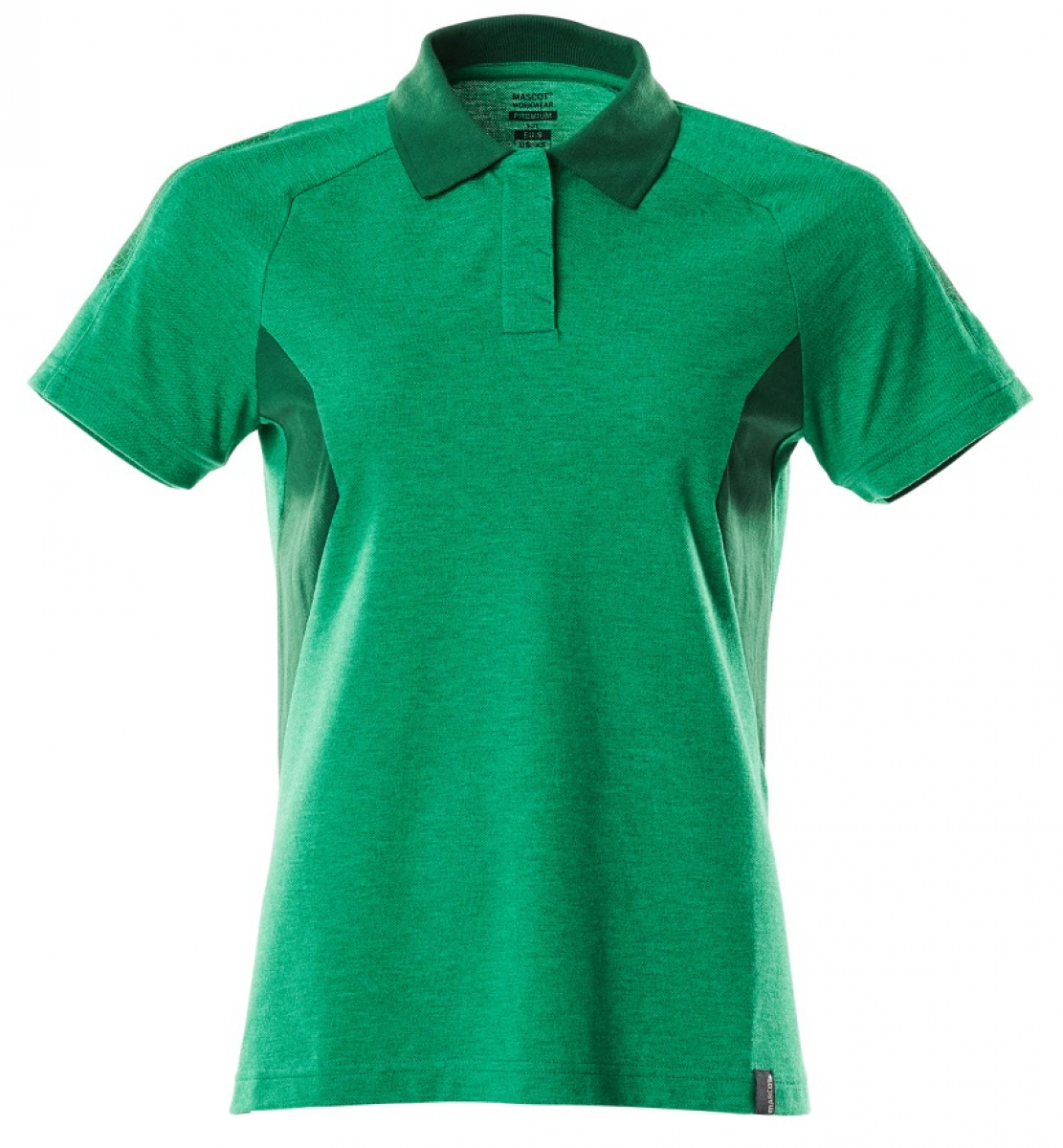 MASCOT-Worker-Shirts, Damen Polo-Shirt, 180 g/m², grasgrün/grün