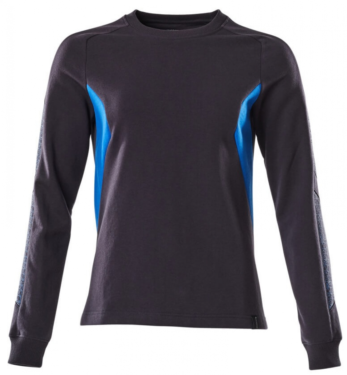 MASCOT-Worker-Shirts, Damen-Sweatshirt, 310 g/m², schwarzblau/azurblau