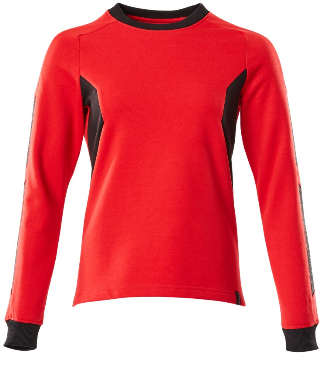 MASCOT-Worker-Shirts, Damen-Sweatshirt, 310 g/m², verkehrsrot/schwarz