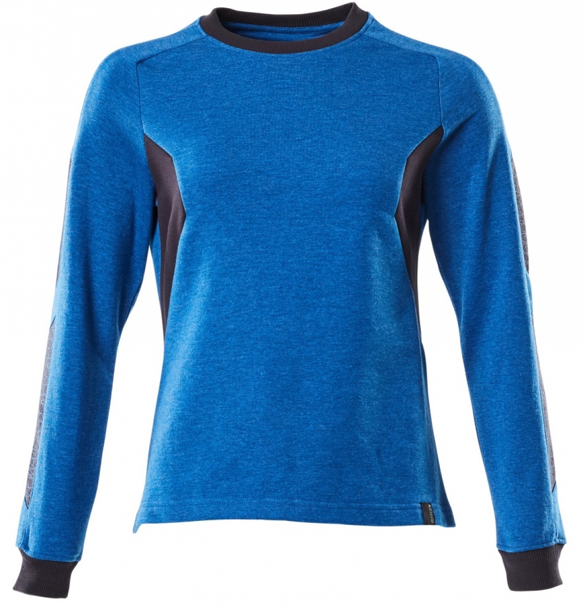 MASCOT-Worker-Shirts, Damen-Sweatshirt, 310 g/m, azurblau/schwarzblau