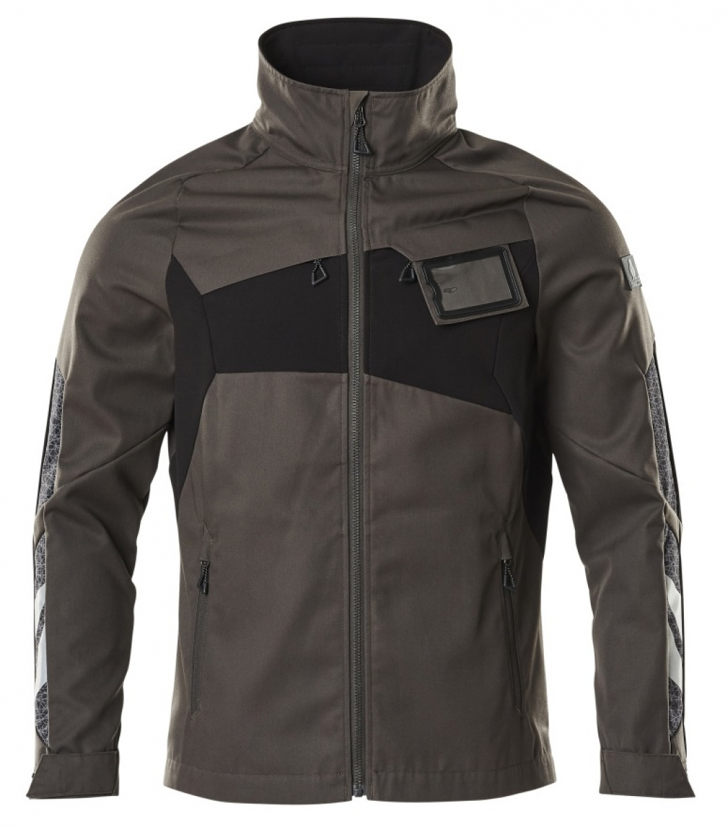 MASCOT-Workwear, Klteschutz, Softshell-Arbeitsjacke, 270 g/m, dunkelanthrazit/schwarz