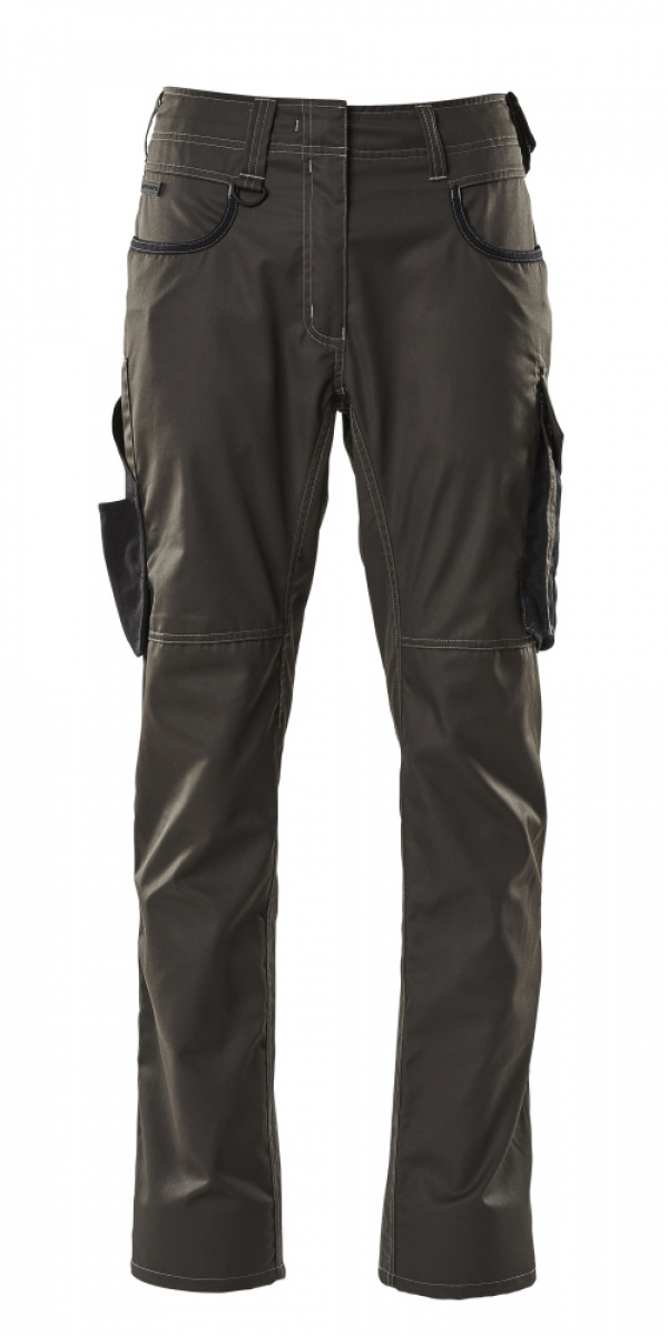 MASCOT-Workwear, Damen Arbeitshose, 82 cm, 205 g/m², dunkelanthrazit/schwarz