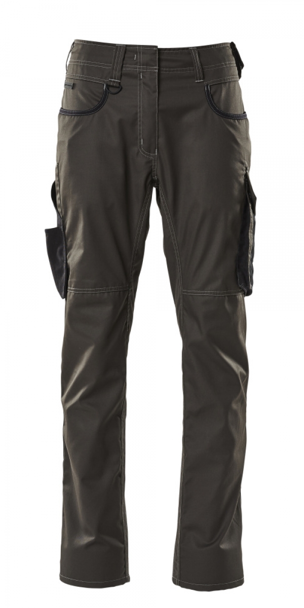 MASCOT-Workwear, Damen Arbeitshose, 82 cm, 205 g/m, dunkelanthrazit/schwarz