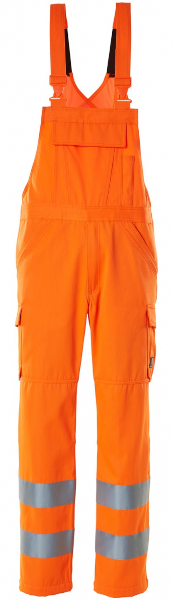 MASCOT-Workwear, Warnschutz-Latzhose, 76 cm, 290 g/m², warnorange