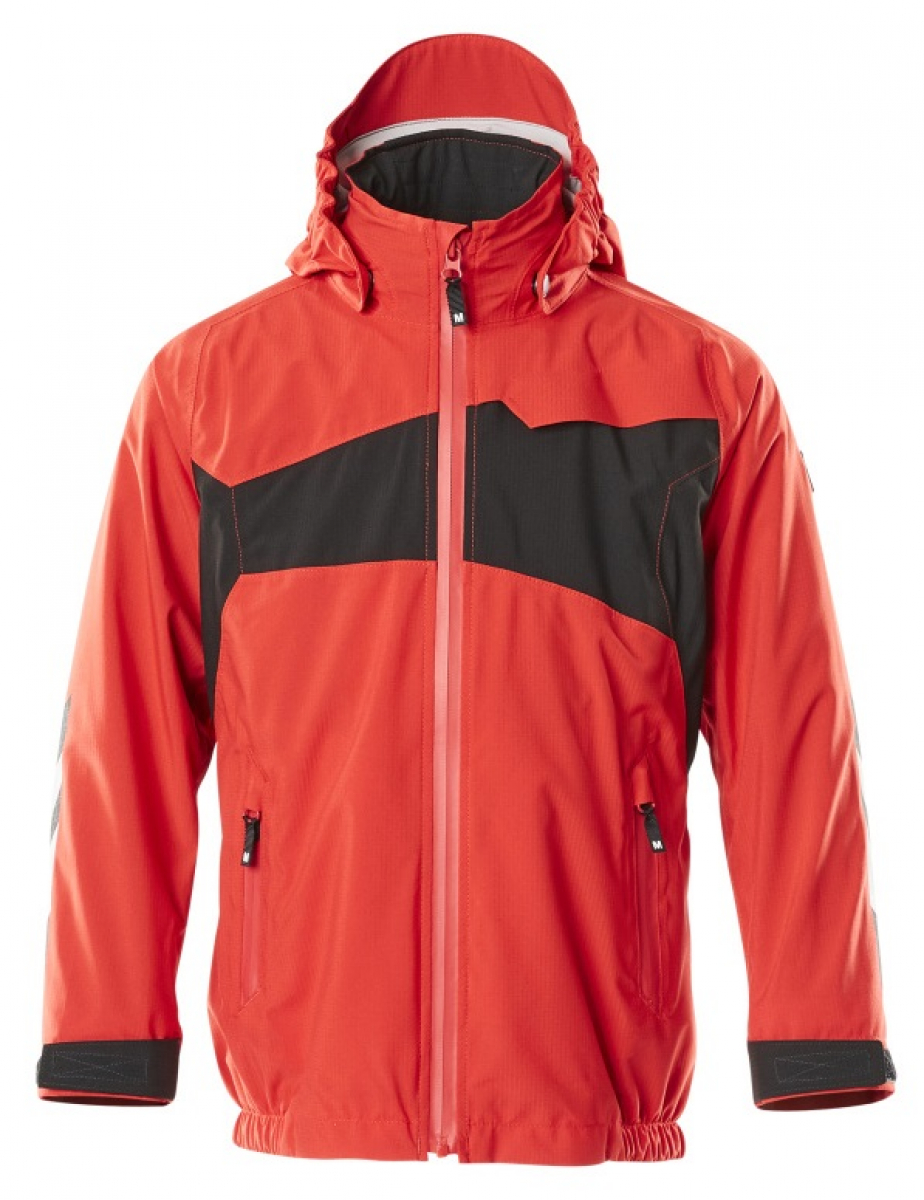 MASCOT-Workwear, Kinder Hard Shell Jacke, 115 g/m², verkehrsrot/schwarz