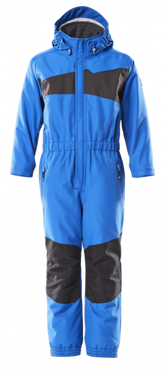 MASCOT-Workwear, Kinder Schneeanzug, 210 g/m², azurblau/schwarzblau