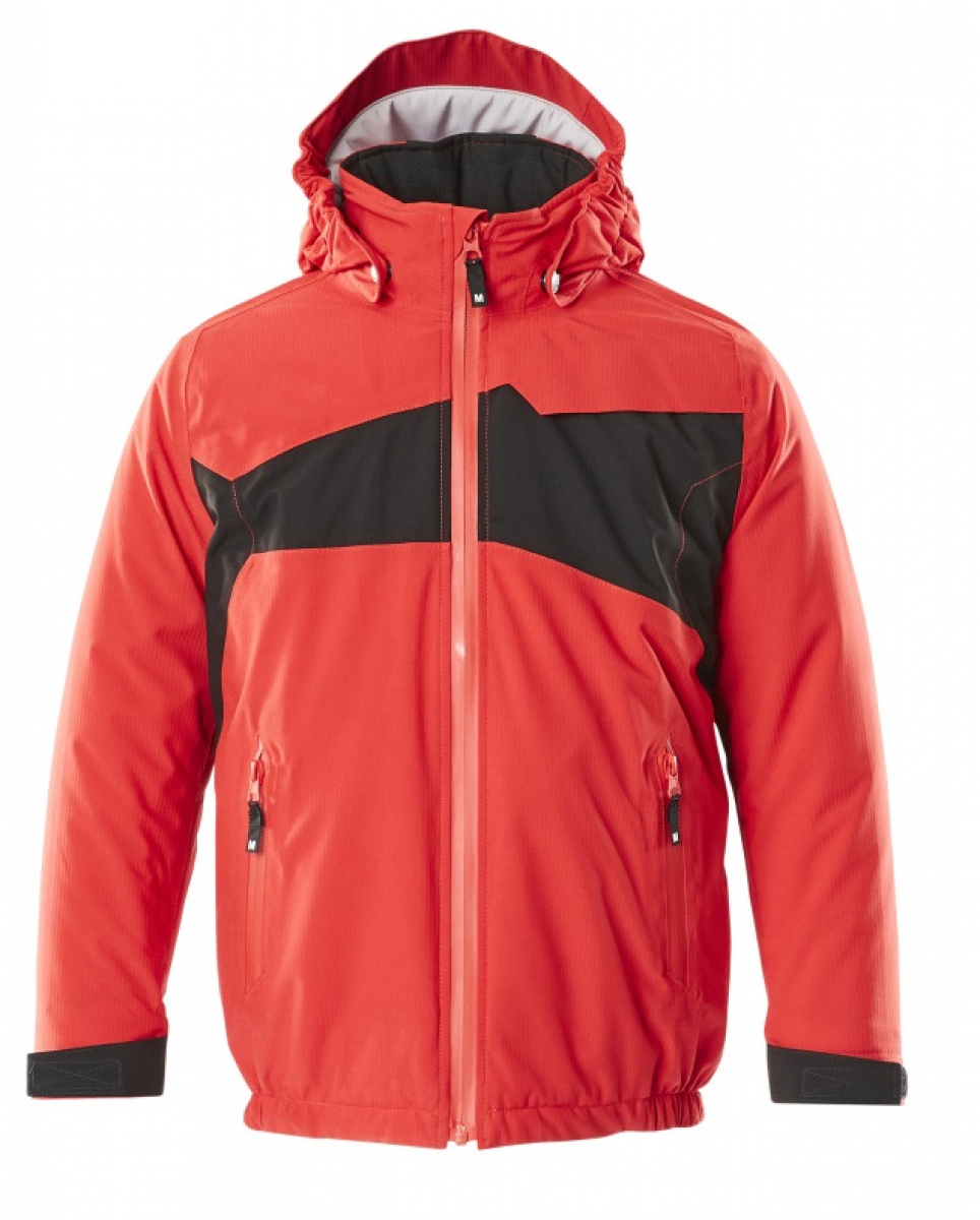 MASCOT-Workwear, Kinder Winterjacke, 115 g/m², verkehrsrot/schwarz
