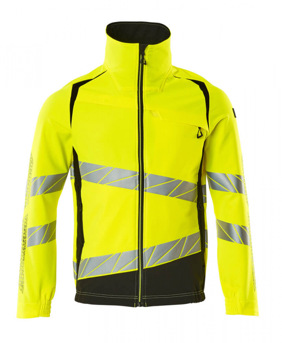MASCOT-Warnschutz-Jacke, ULTIMATE STRETCH, warngelb/schwarz