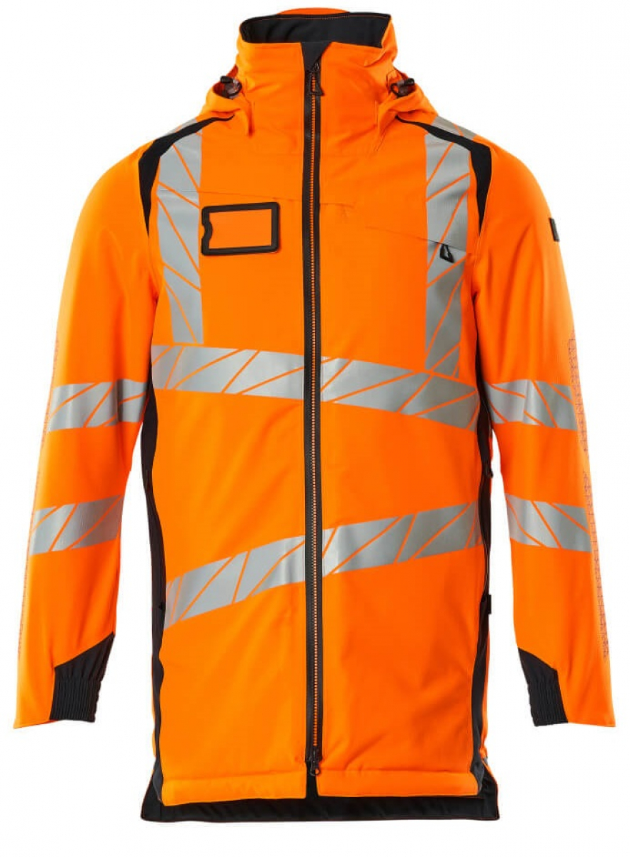 MASCOT-Workwear, Warnschutz-Parka, ACCELERATE SAFE, warnorange/schwarzblau