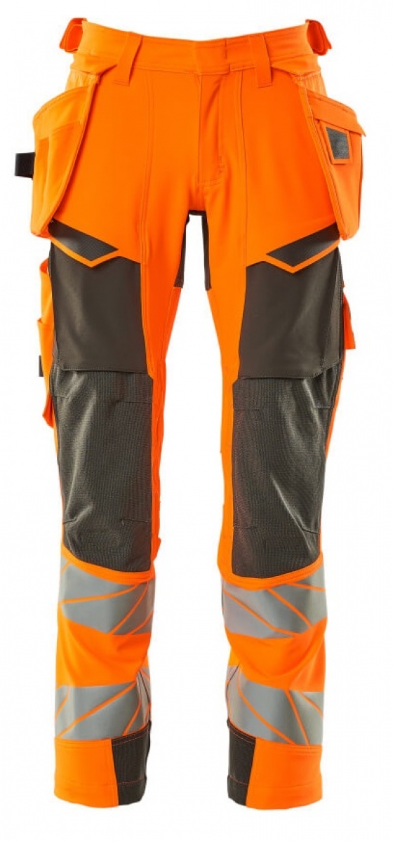 MASCOT-Workwear, Warnschutz-Bundhose, ACCELERATE SAFE, 82 cm, warnorange/dunkelanthrazit