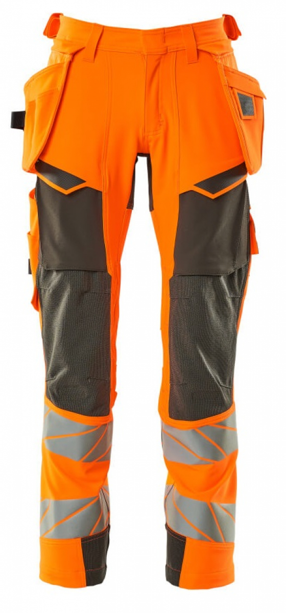 MASCOT-Workwear, Warnschutz-Bundhose, ACCELERATE SAFE, 82 cm, warnorange/dunkelanthrazit