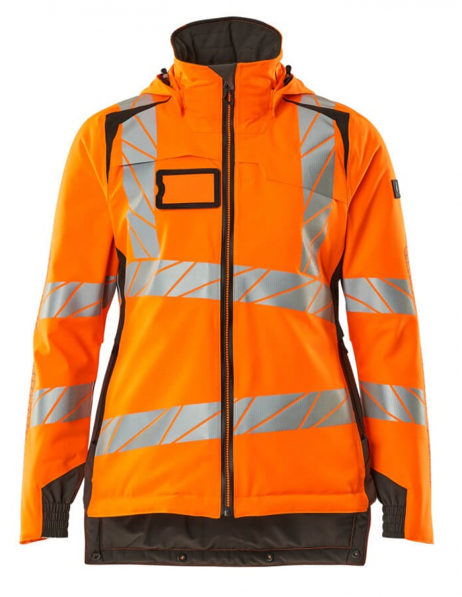 MASCOT-Workwear, Warnschutz-Damen-Winterjacke, ACCELERATE SAFE, warnorange/dunkelanthrazit