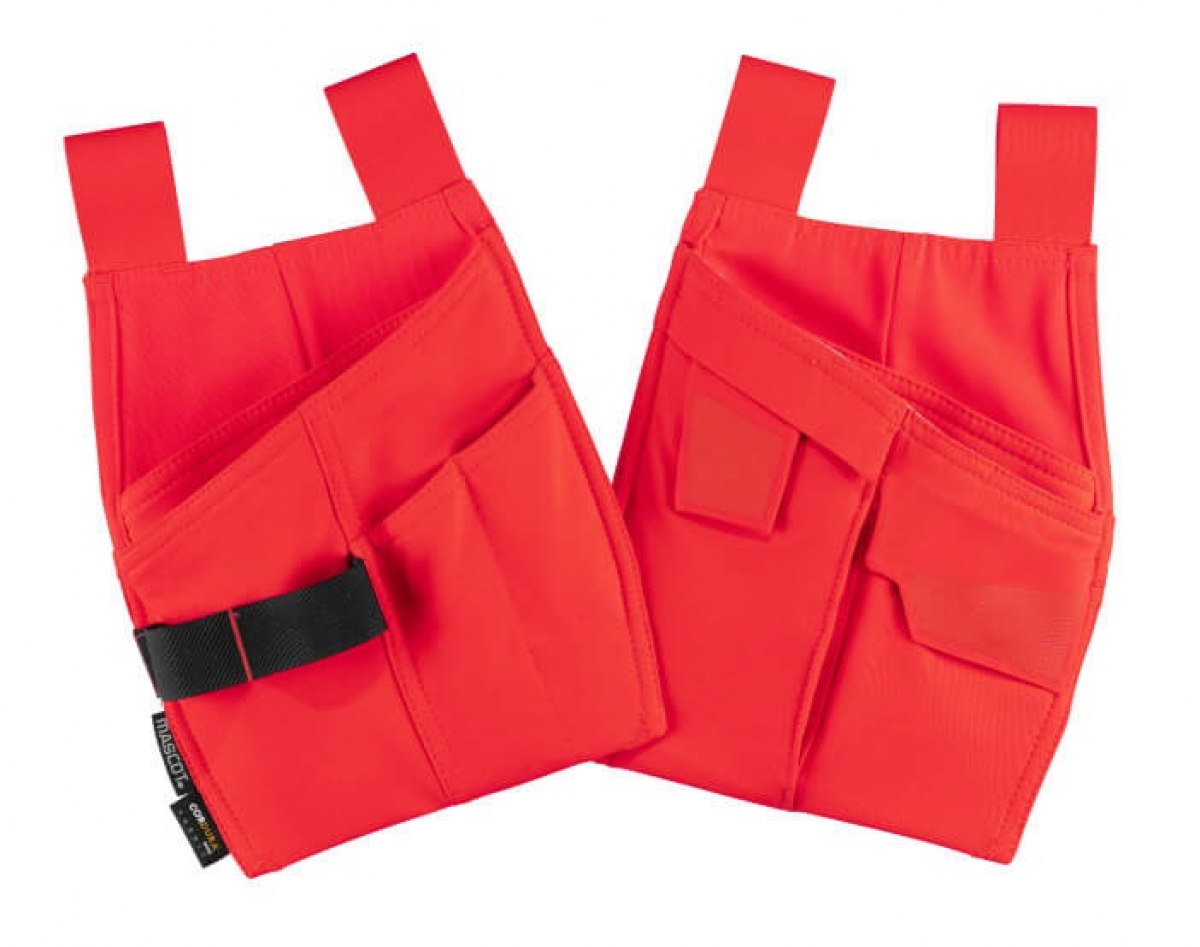 MASCOT-Workwear, Warnschutz-Hänge-Taschen, COMPLETE, warnrot