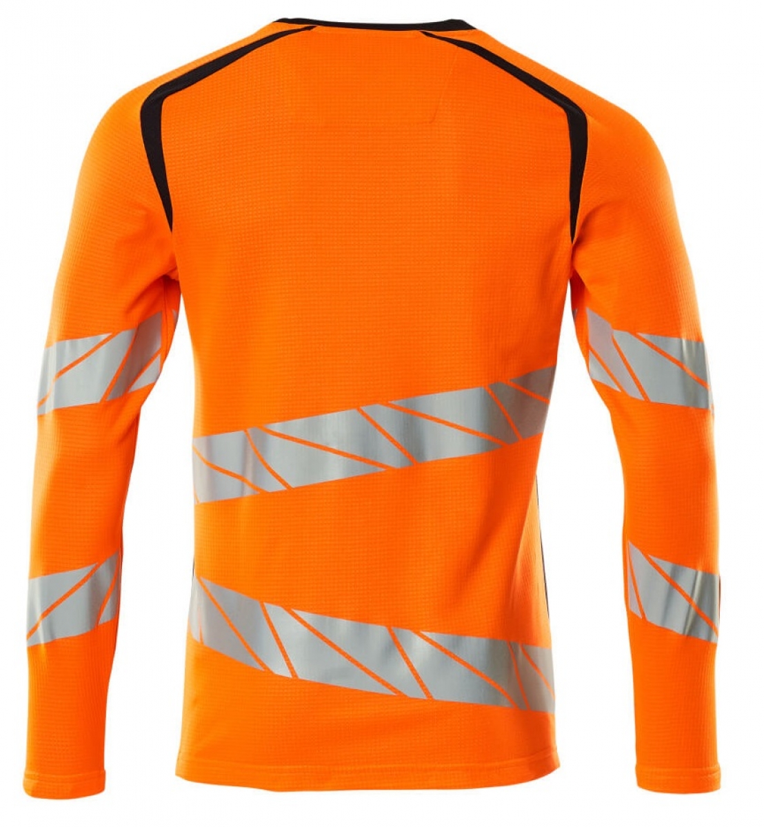 MASCOT-Workwear, Warnschutz-Langarm-Shirt, ACCELERATE SAFE, warnorange/schwarzblau