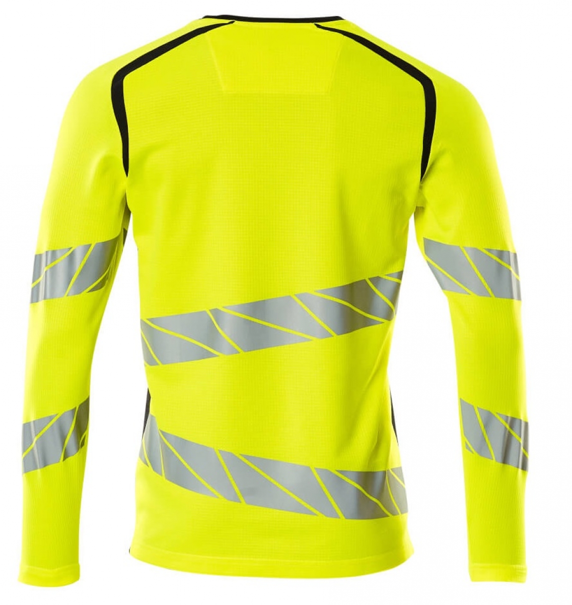 MASCOT-Workwear, Warnschutz-Langarm-Shirt, ACCELERATE SAFE, warngelb/schwarzblau