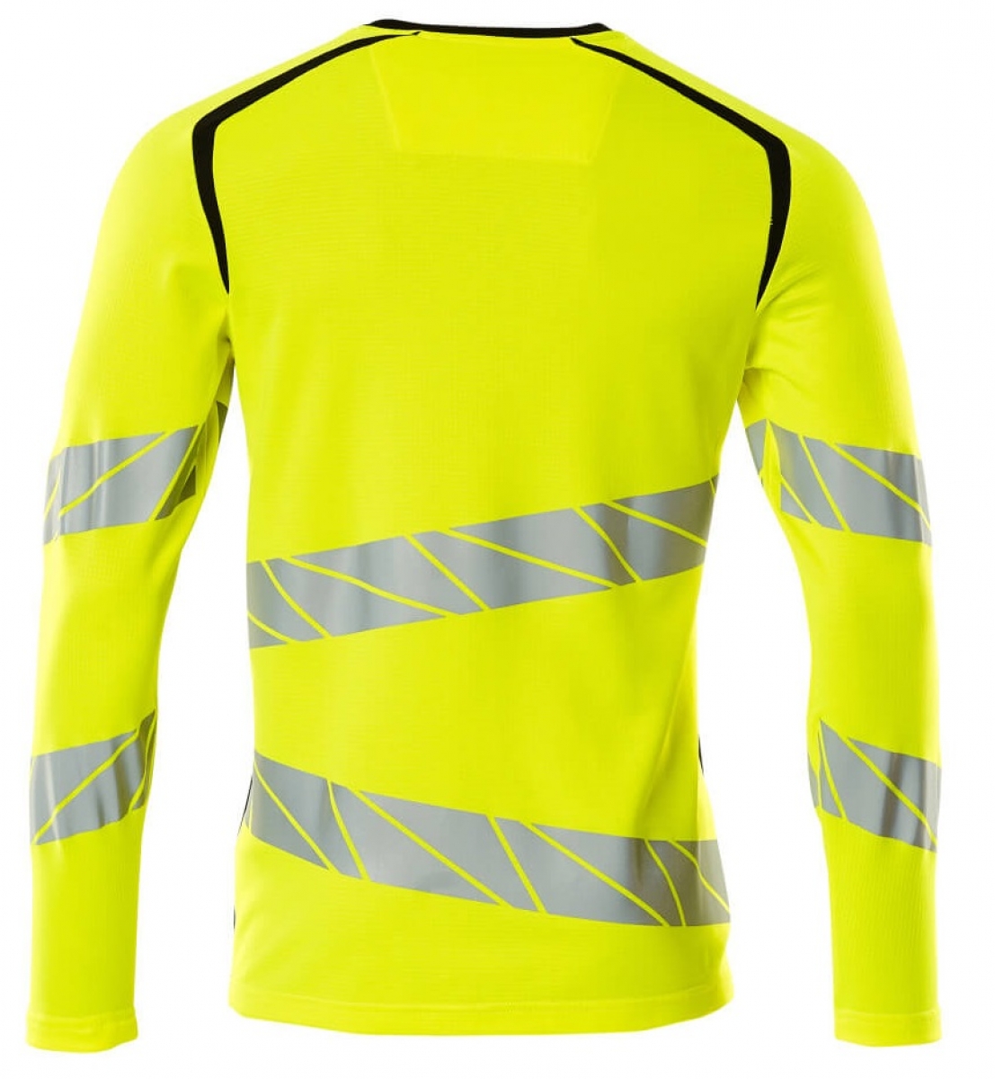 MASCOT-Workwear, Warnschutz-Langarm-Shirt, ACCELERATE SAFE, warngelb/schwarz