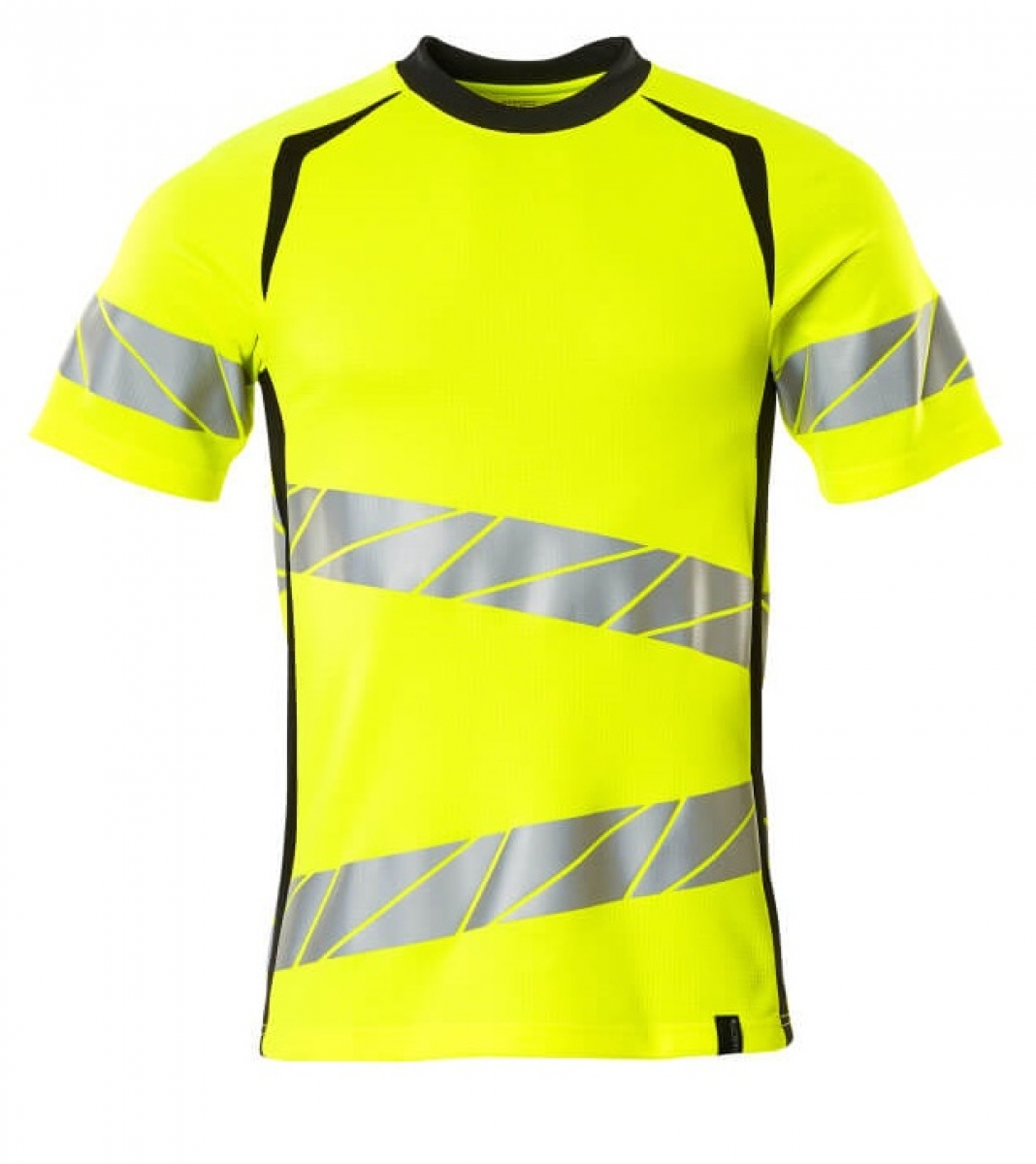 MASCOT-Workwear, Warnschutz-T-Shirt, ACCELERATE SAFE, warngelb/schwarz