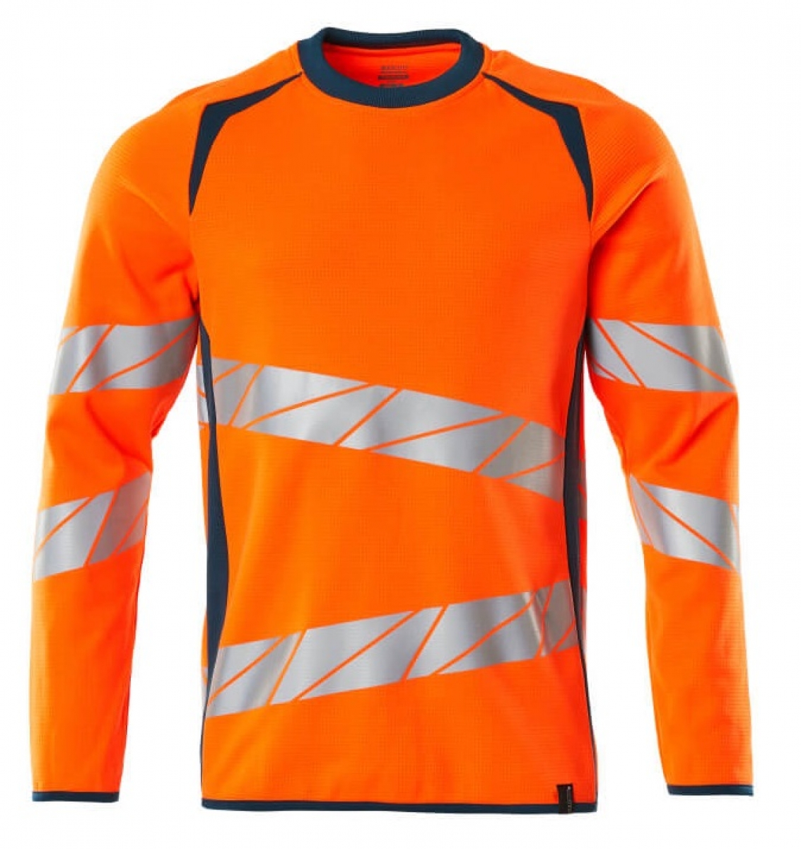MASCOT-Workwear, Warnschutz-Sweatshirt, ACCELERATE SAFE, warnorange/dunkelpetroleum