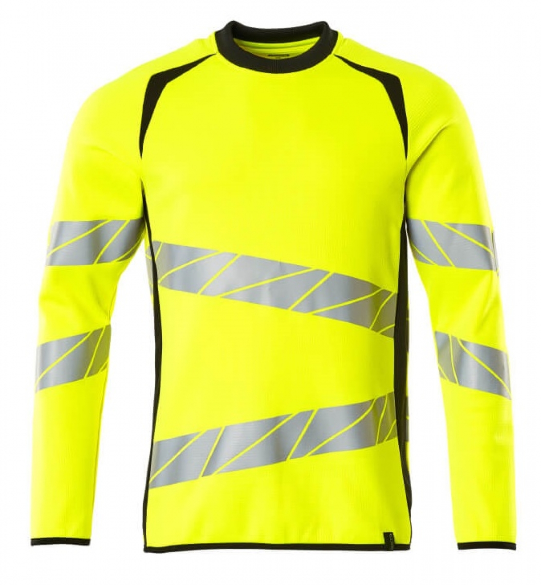 MASCOT-Workwear, Warnschutz-Sweatshirt, ACCELERATE SAFE, warngelb/schwarz
