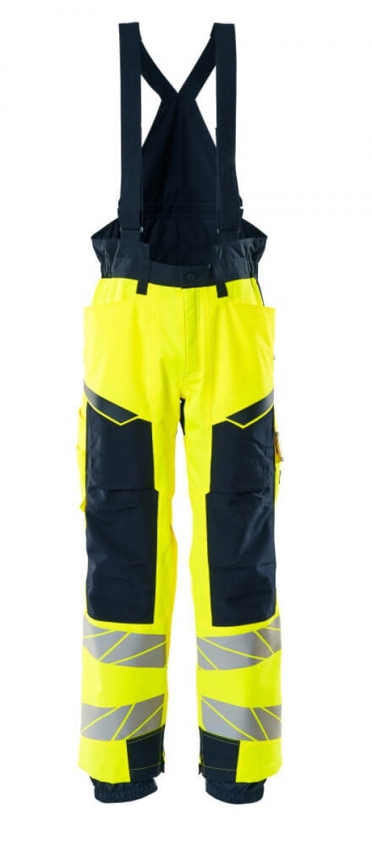 MASCOT-Workwear, Warnschutz-Winterhose, ACCELERATE SAFE, warngelb/schwarzblau