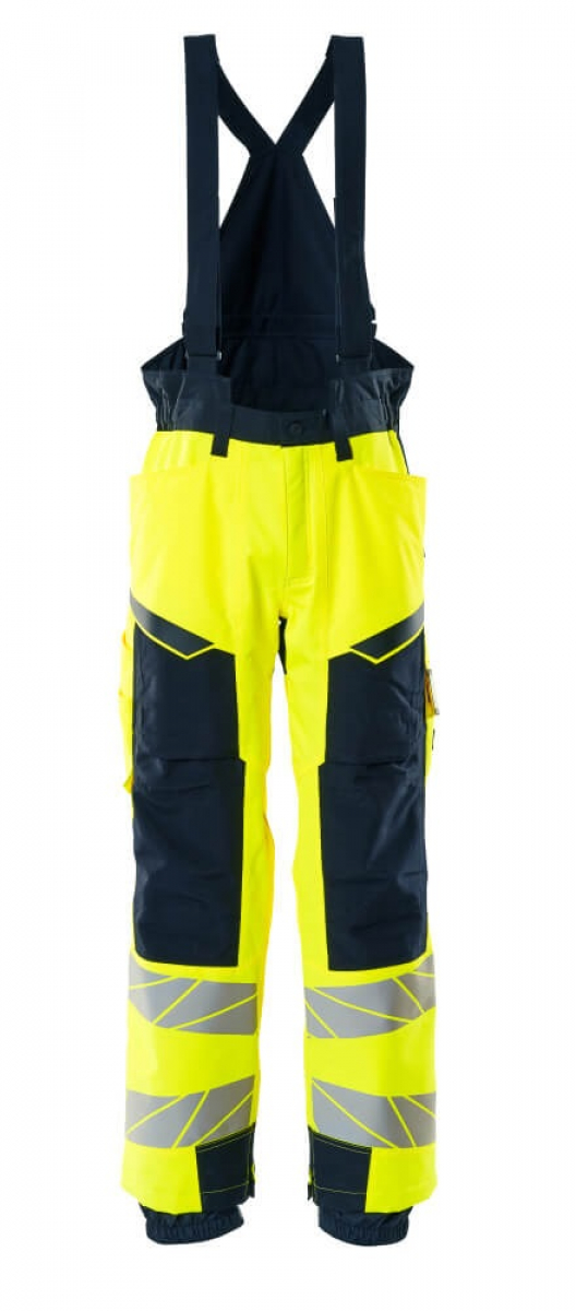 MASCOT-Workwear, Warnschutz-Winterhose, ACCELERATE SAFE, warngelb/schwarzblau